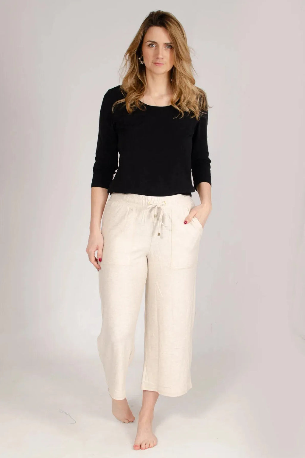Cropped Jersey Pant main image 0