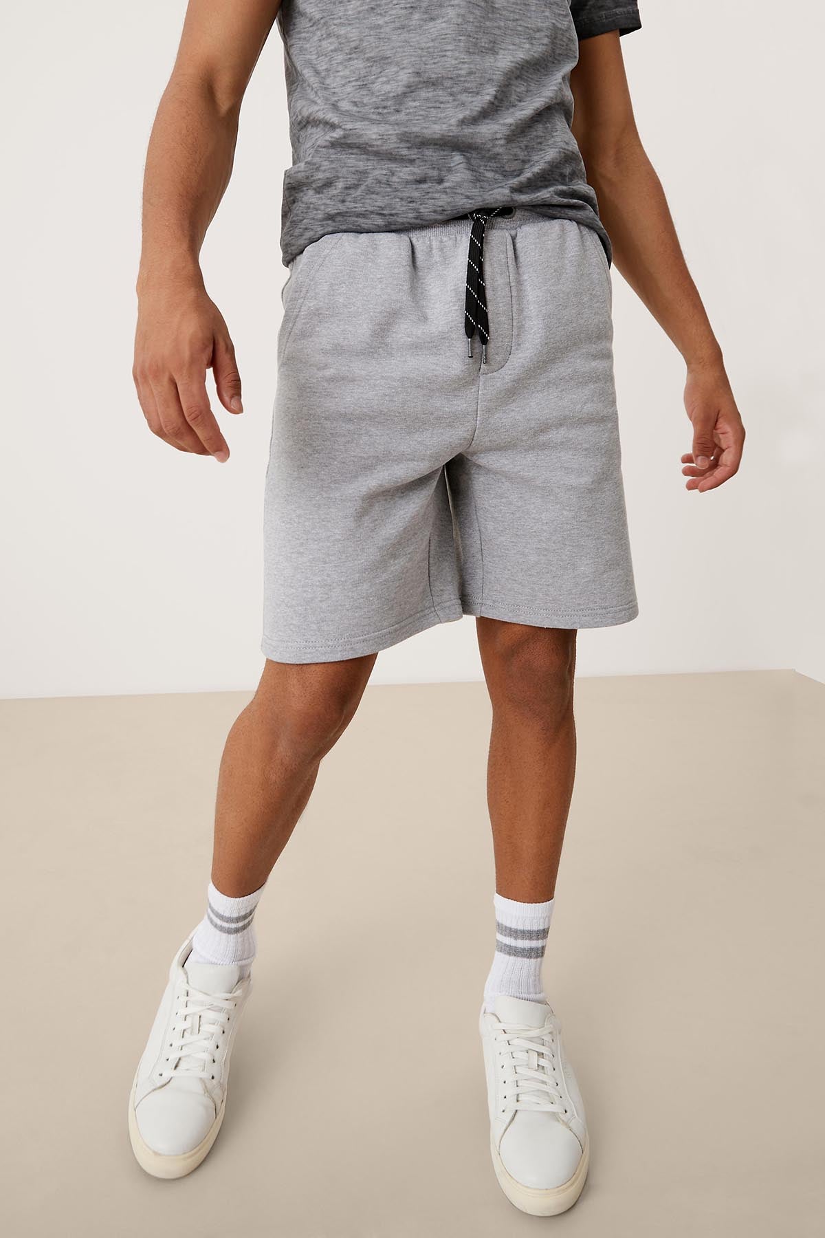 Cotton Jersey Sweat Shorts