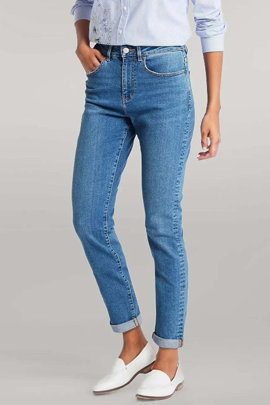 High Rise Mom Jeans – Secret Label - Main Image