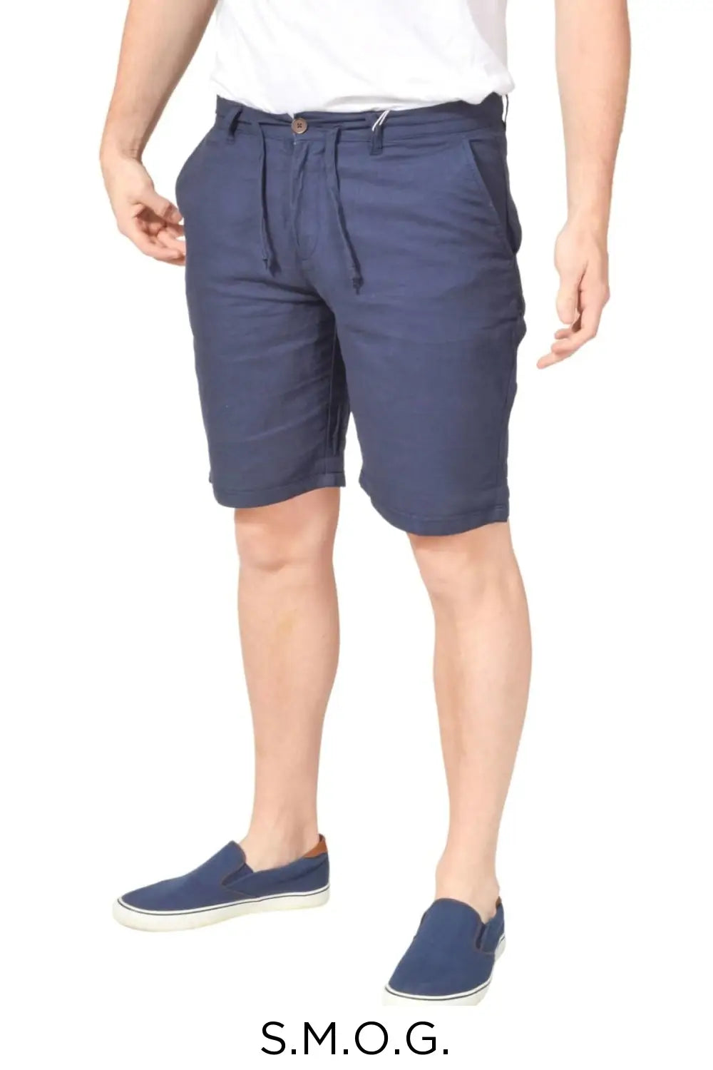 S.M.O.G. Classic Linen Shorts Navy / S