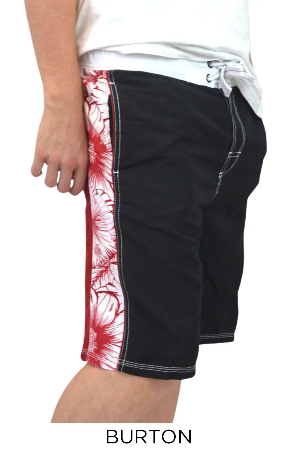 Floral Trim Swim Shorts Secret Label