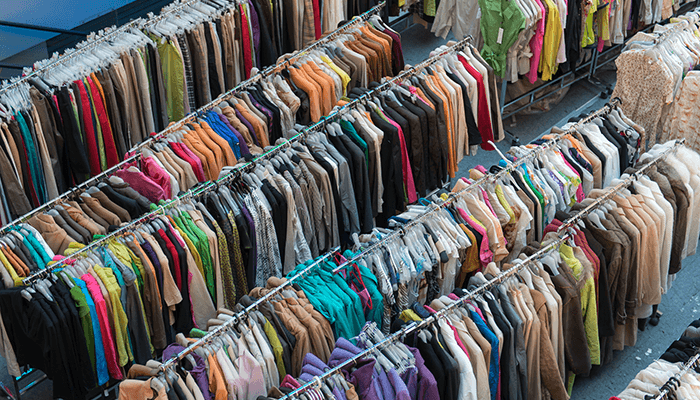 What happens to unsold clothes?