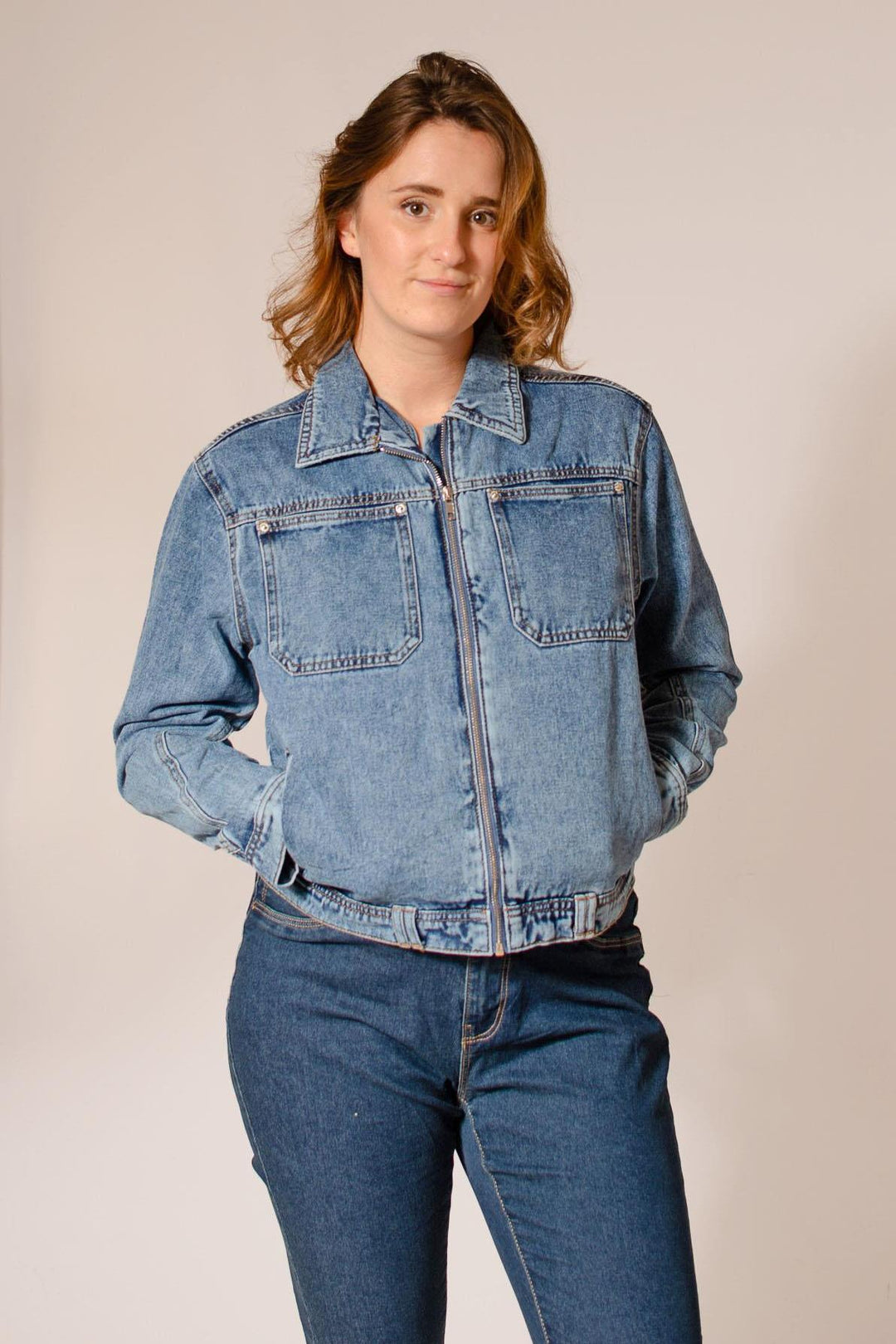 Denim Jacket Matalan Womens Jackets And Coats Brave Soul Blue