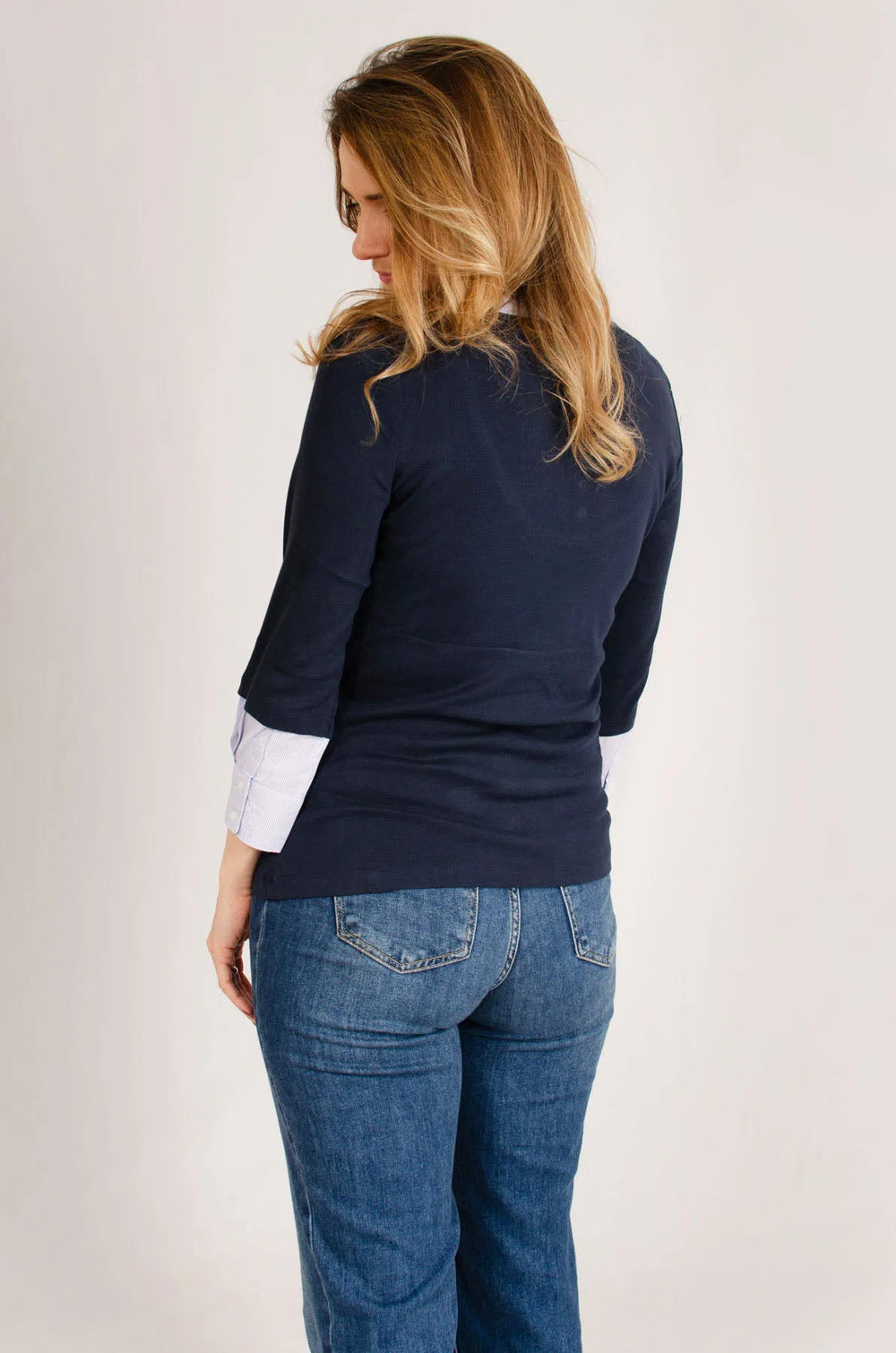 Mock Layer Scoop Neck Top – Secret Label - Main Image