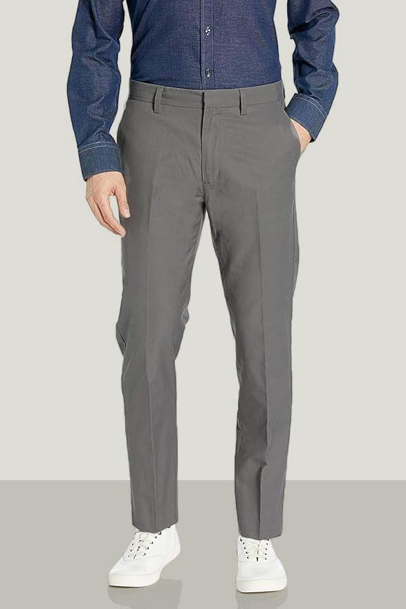 Mens Cotton Chino Trousers