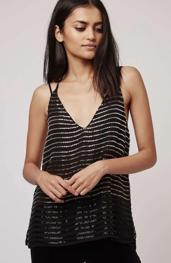 Beaded cami shop