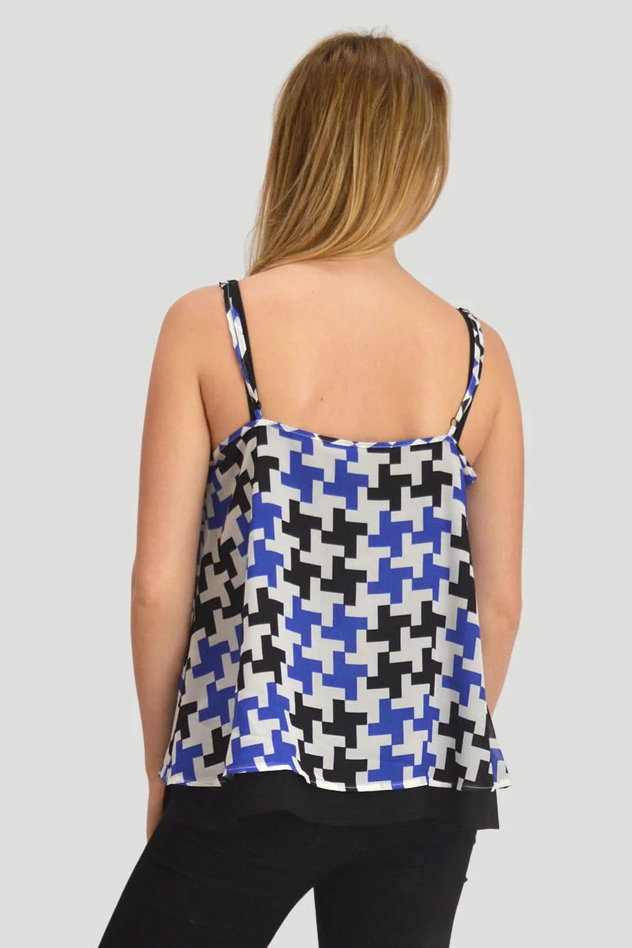 Threads Houndstooth Cami Top