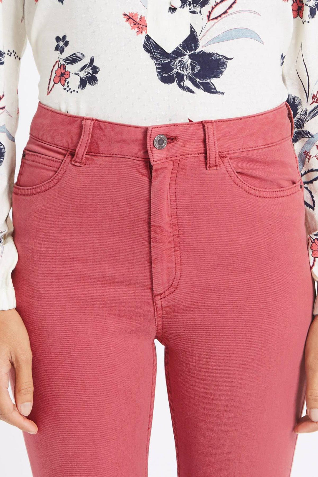 Tencel Super Skinny Coloured Jeans