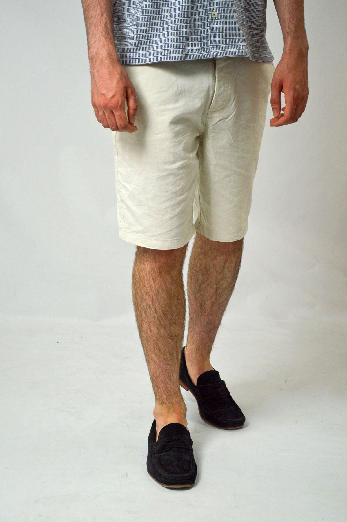 Flat Front Chino Shorts