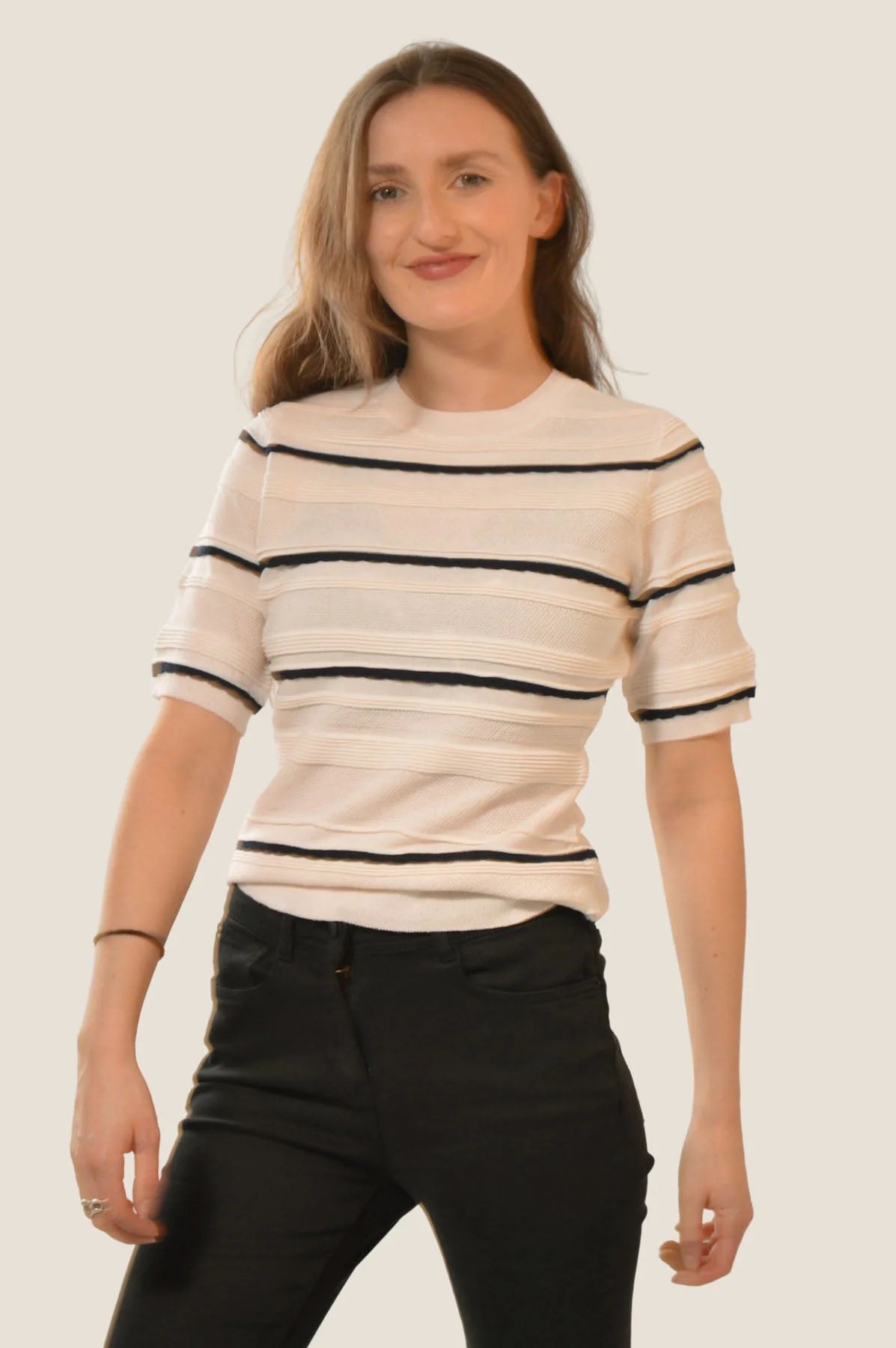 Oasis Striped Knit Top