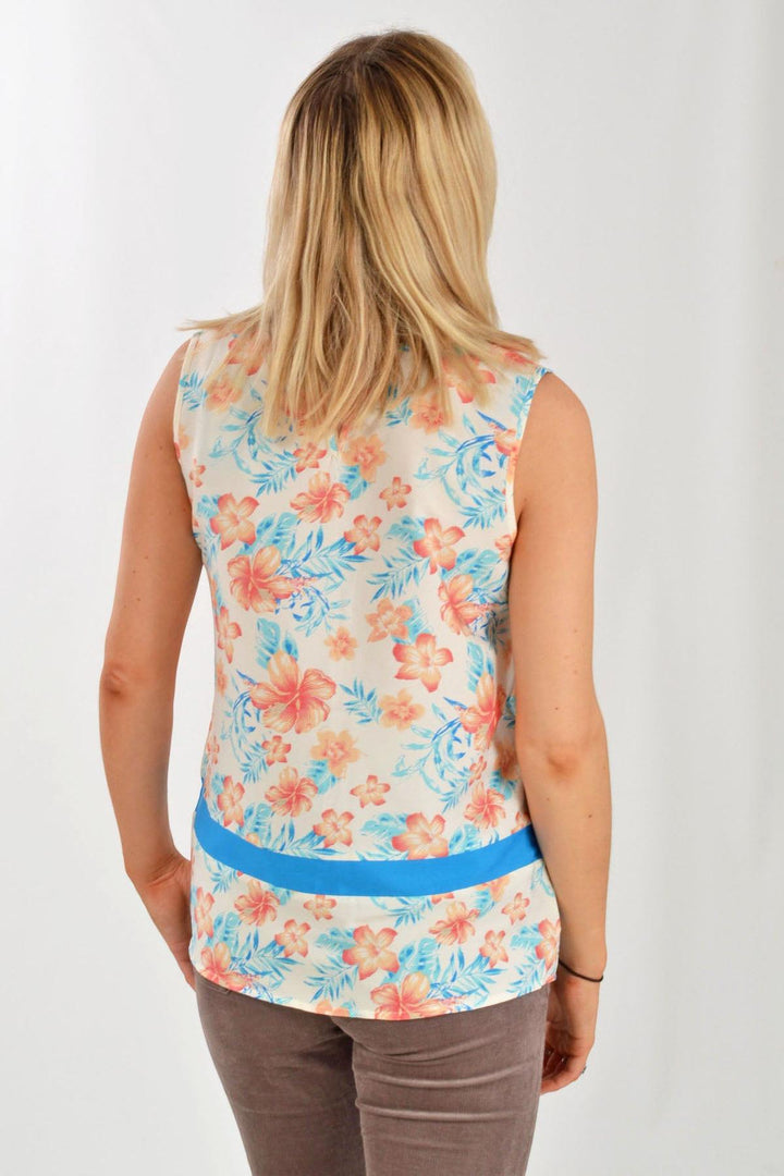 Boxy Silky Sleeveless Top