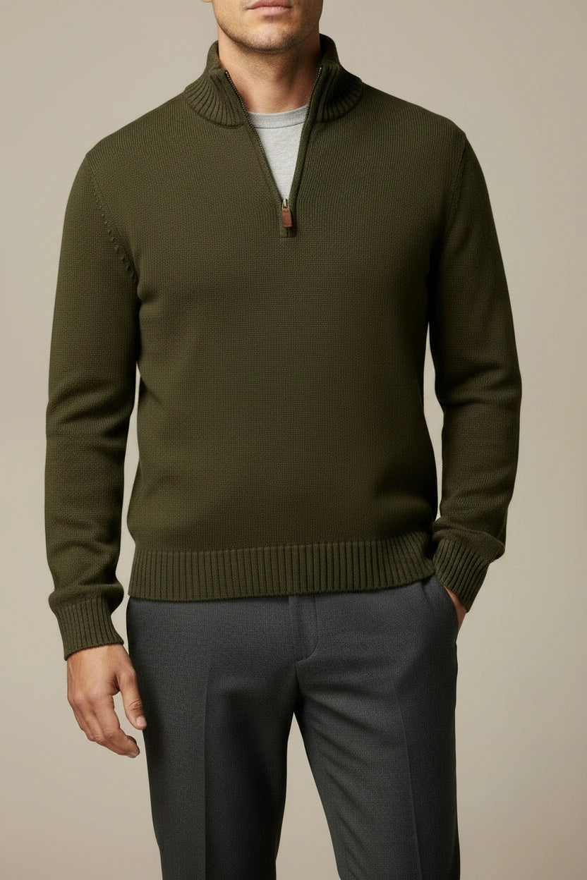Quarter Zip Jumper