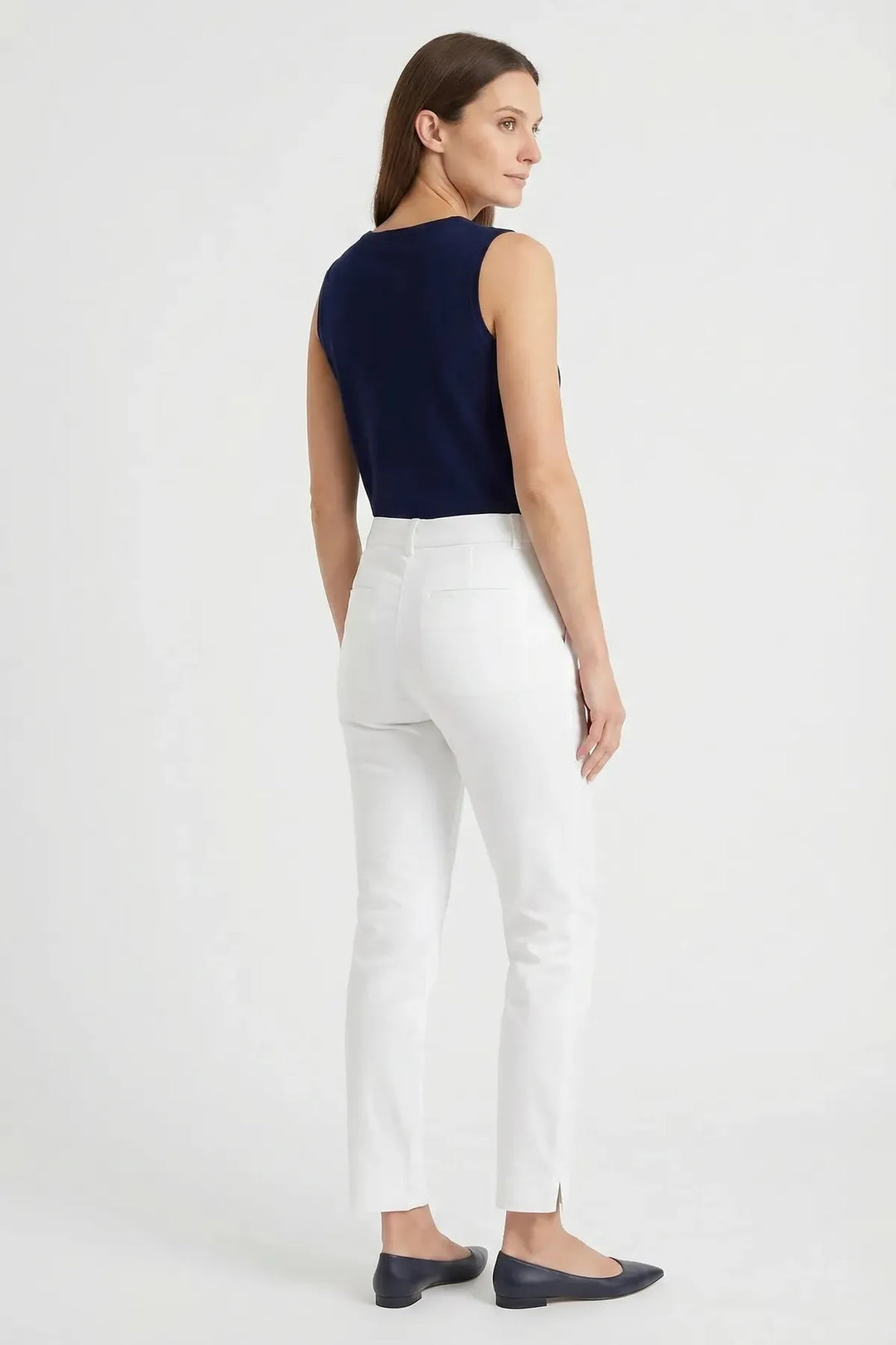 Straight Leg Chino Trousers