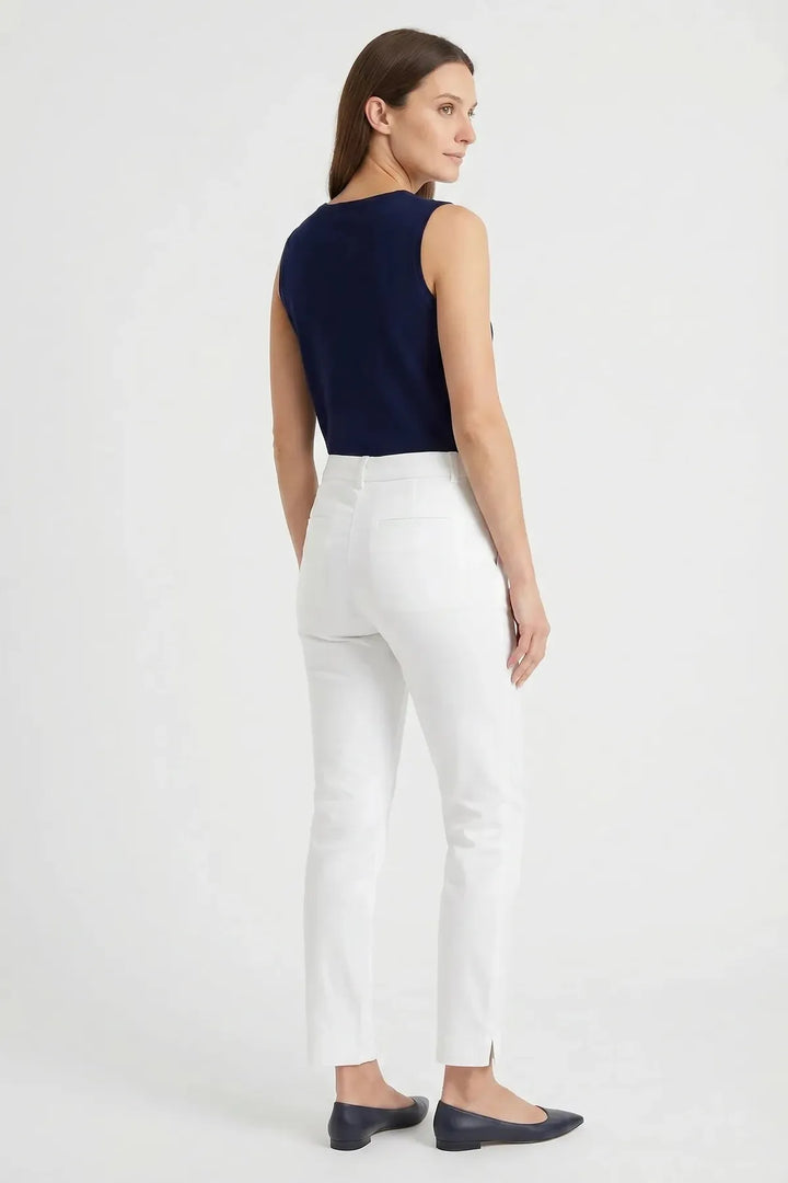 Straight Leg Chino Trousers