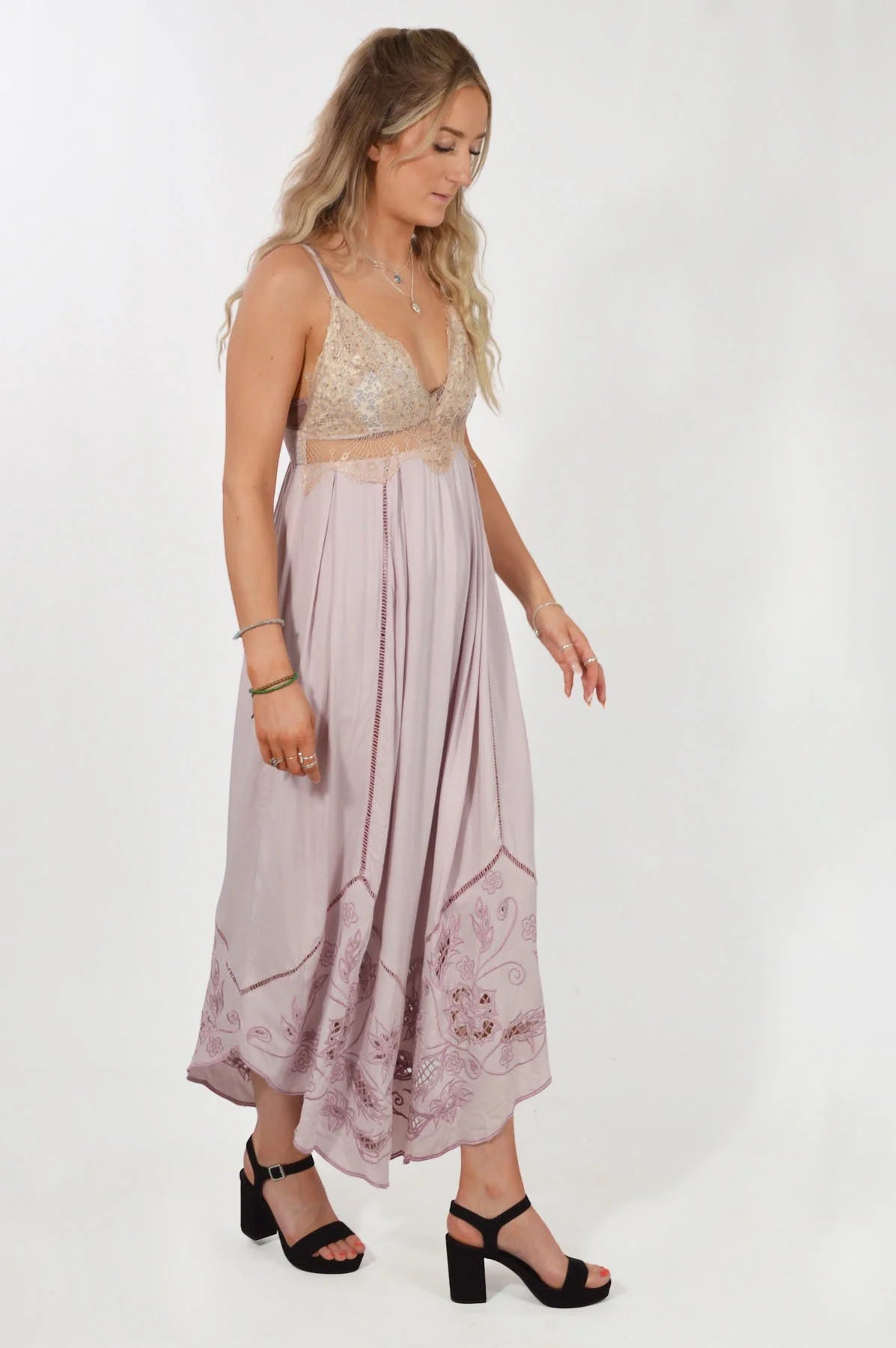 Free people top lace jumpsuit