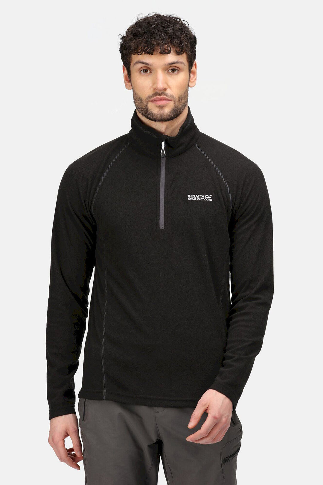 Quarter Zip Fleece Top-Secret Label