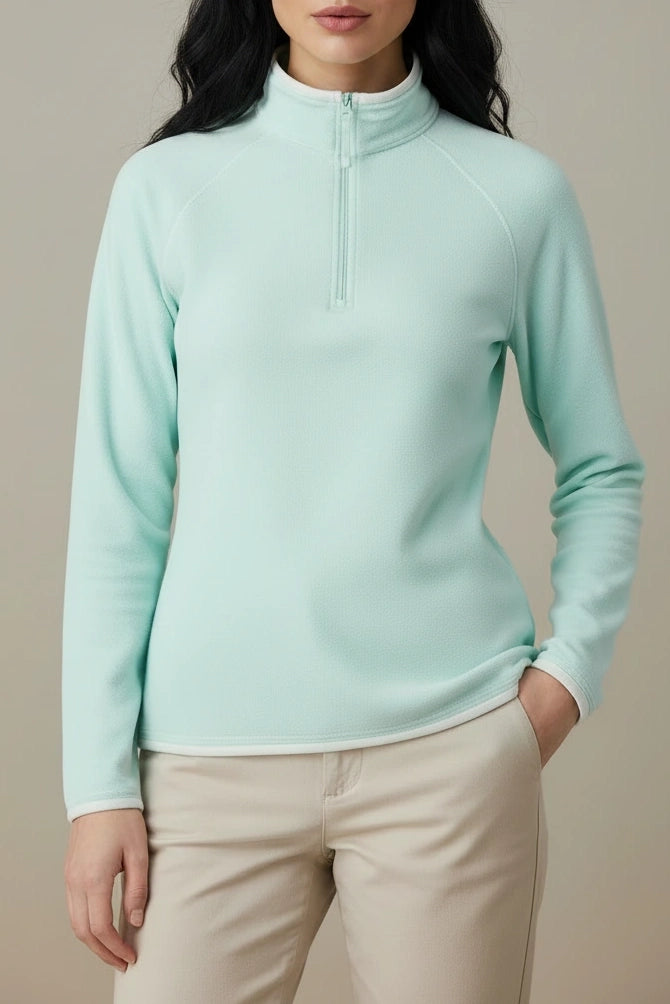 Soft Lightweight Half Zip Fleece