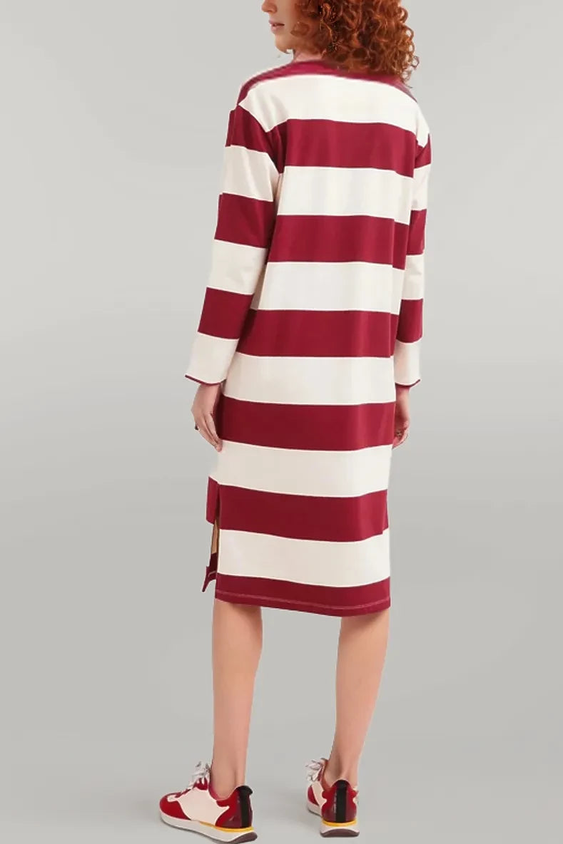 Secret Label Striped Polo Dress