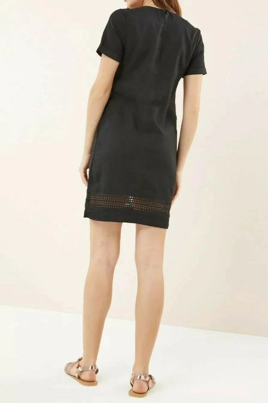 V Neck Linen Tunic Dress Secret Label V Neck Linen Tunic Dress Secret Label