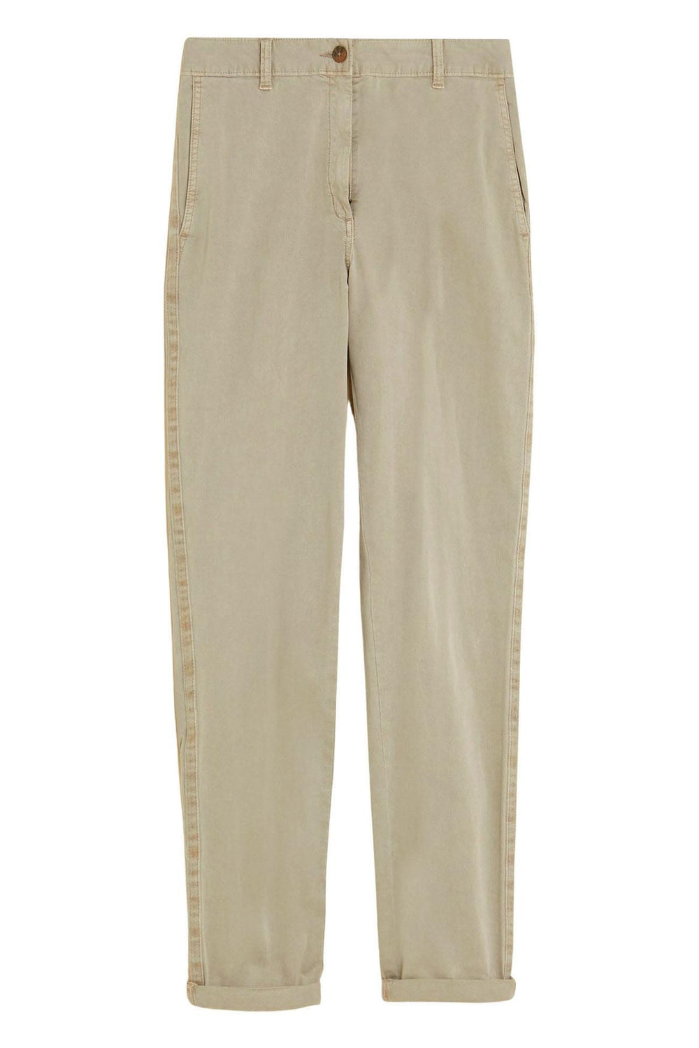 Tapered Ankle Grazer Chino Trousers-Secret Label