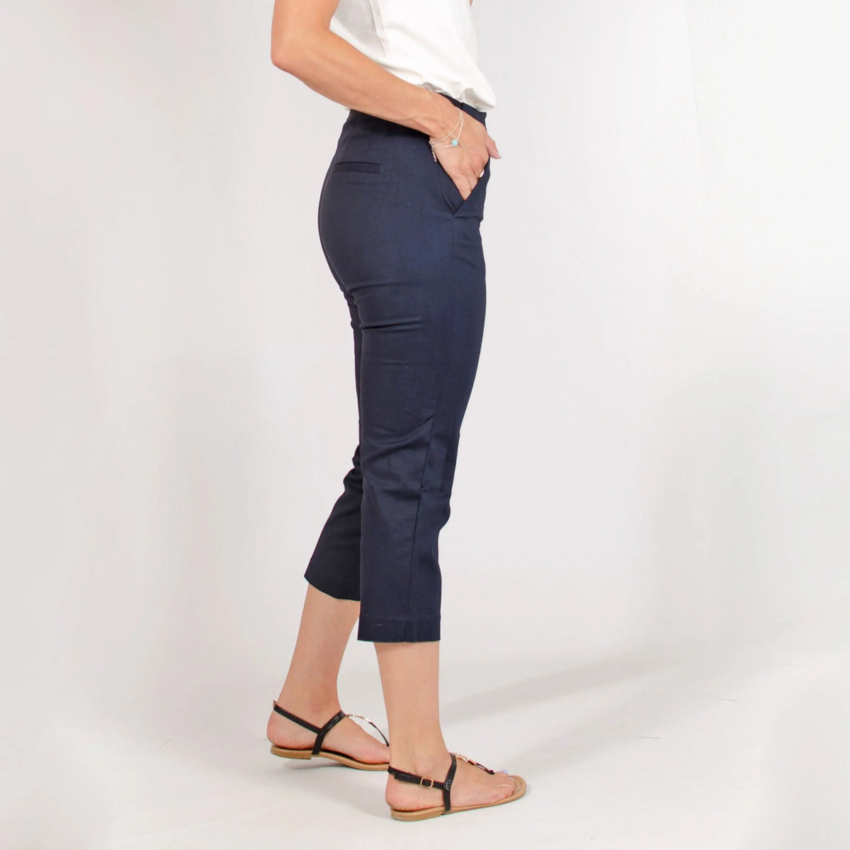 M&S Mia 3/4 Length Crop Trousers