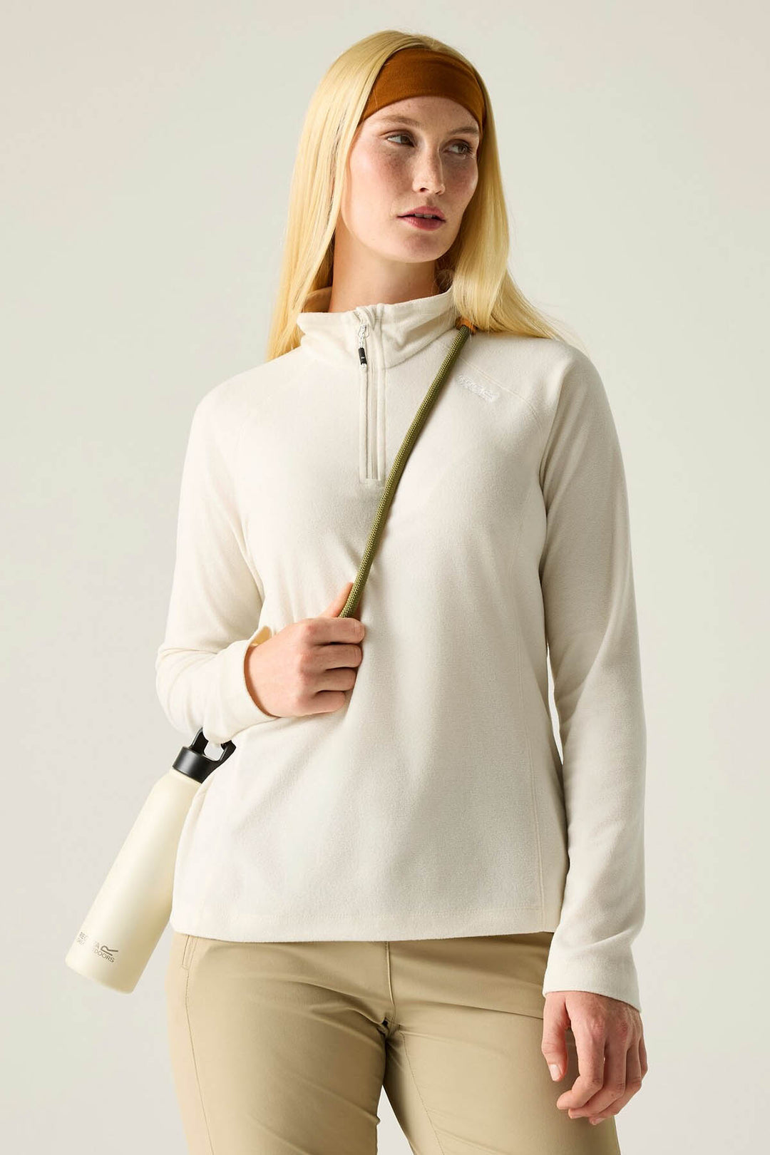 Half Zip Fleece Top