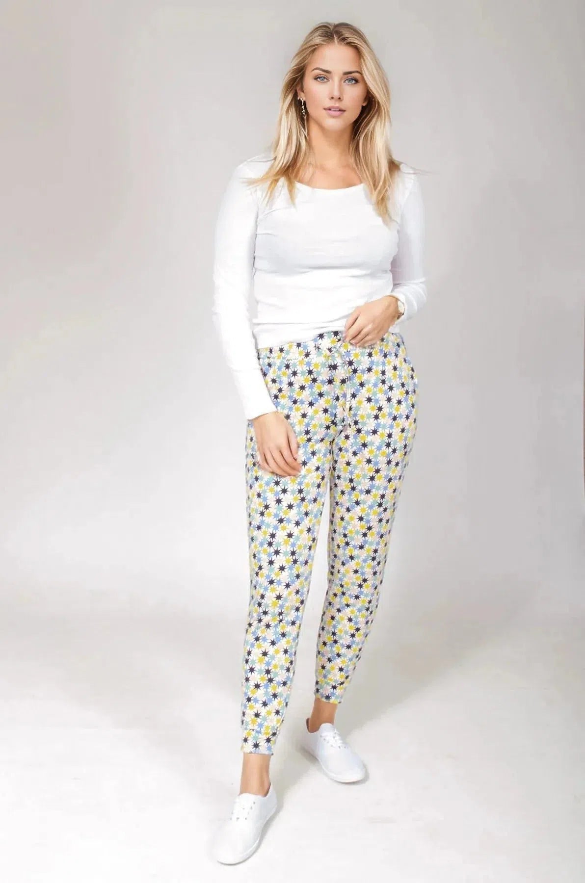 Star Print Lounge Pants Secret Label