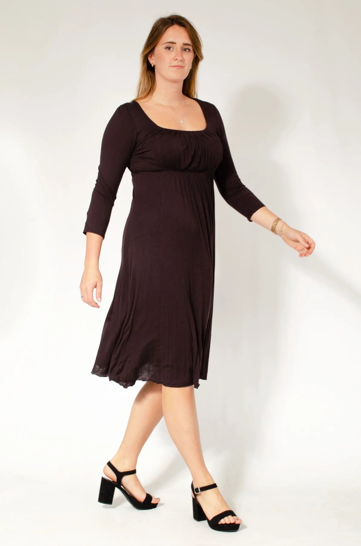 Phase Eight Jersey Ruched Front Dress