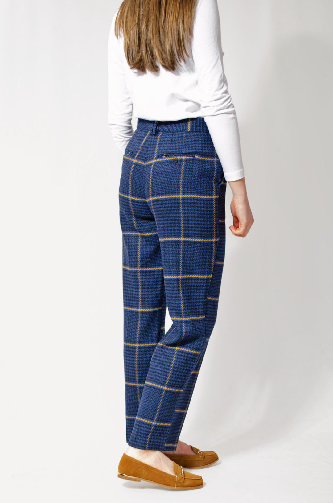 Tartan Check Smart Trousers – Secret Label - Main Image