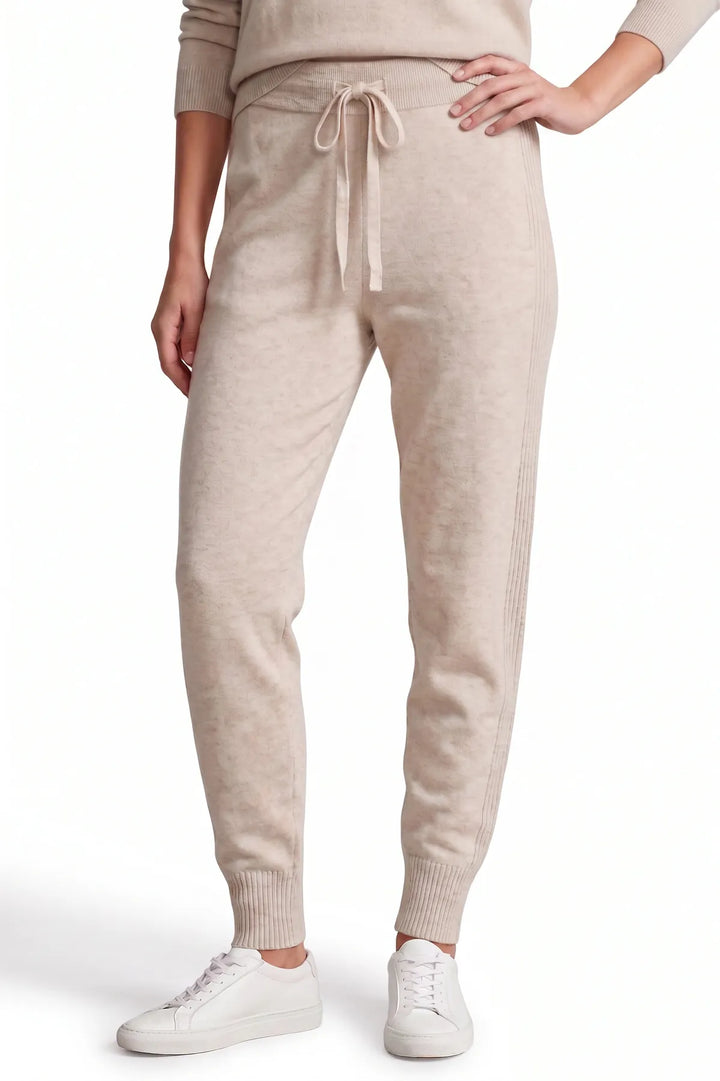 Soft Touch Ribbed Jersey Joggers