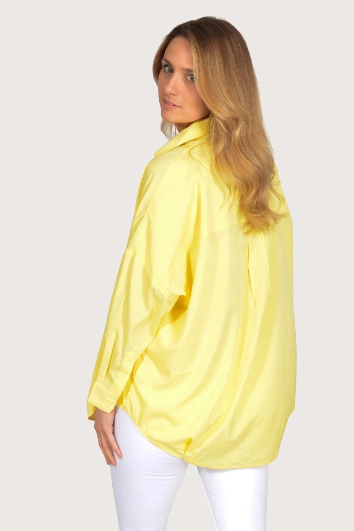 French Connection Popover Oversized Silky Shirt