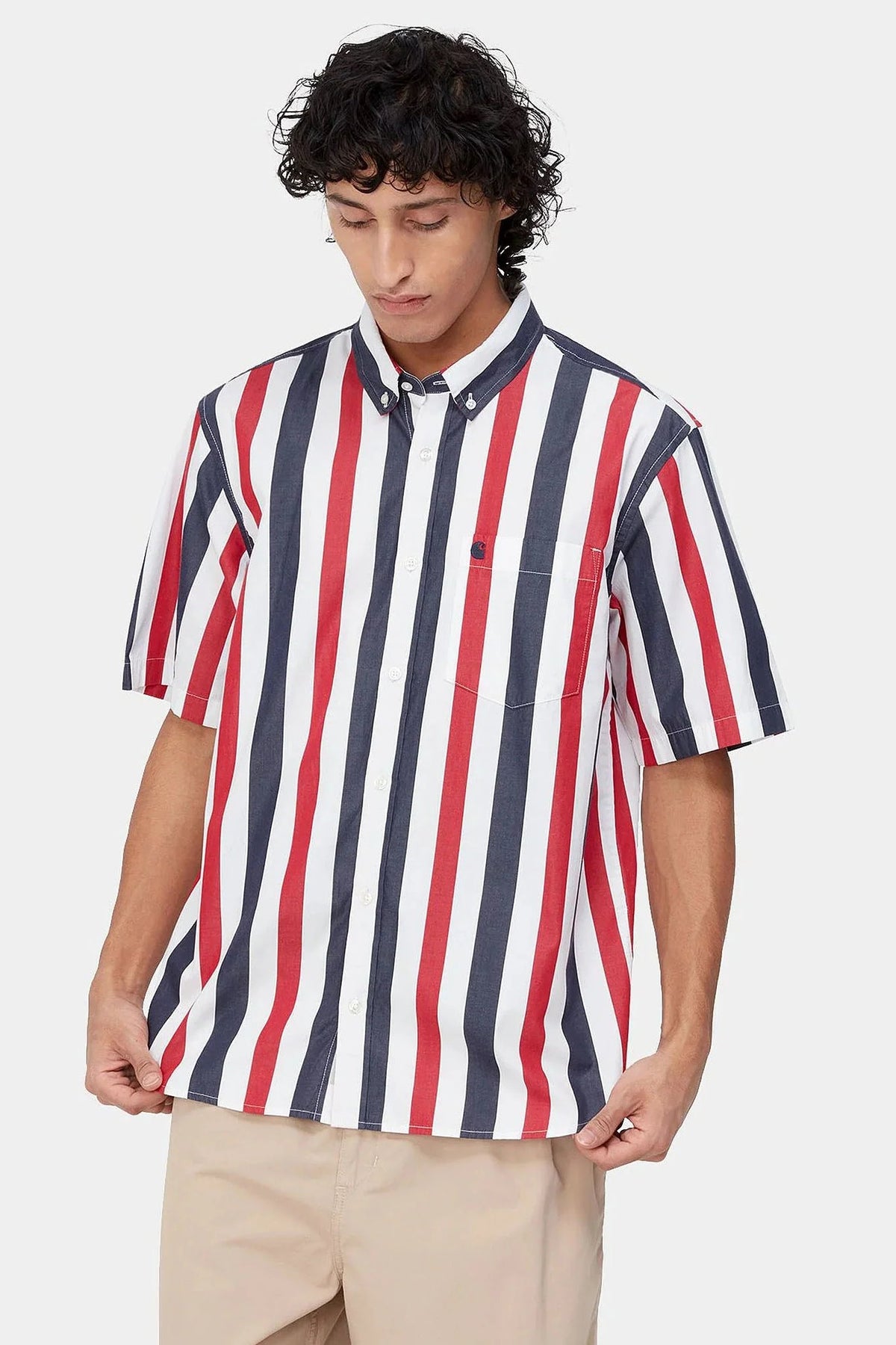 Elcano Stripe Short Sleeve Shirt
