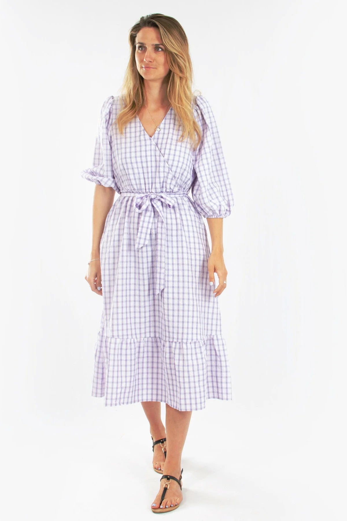 Dorothy perkins check clearance dress