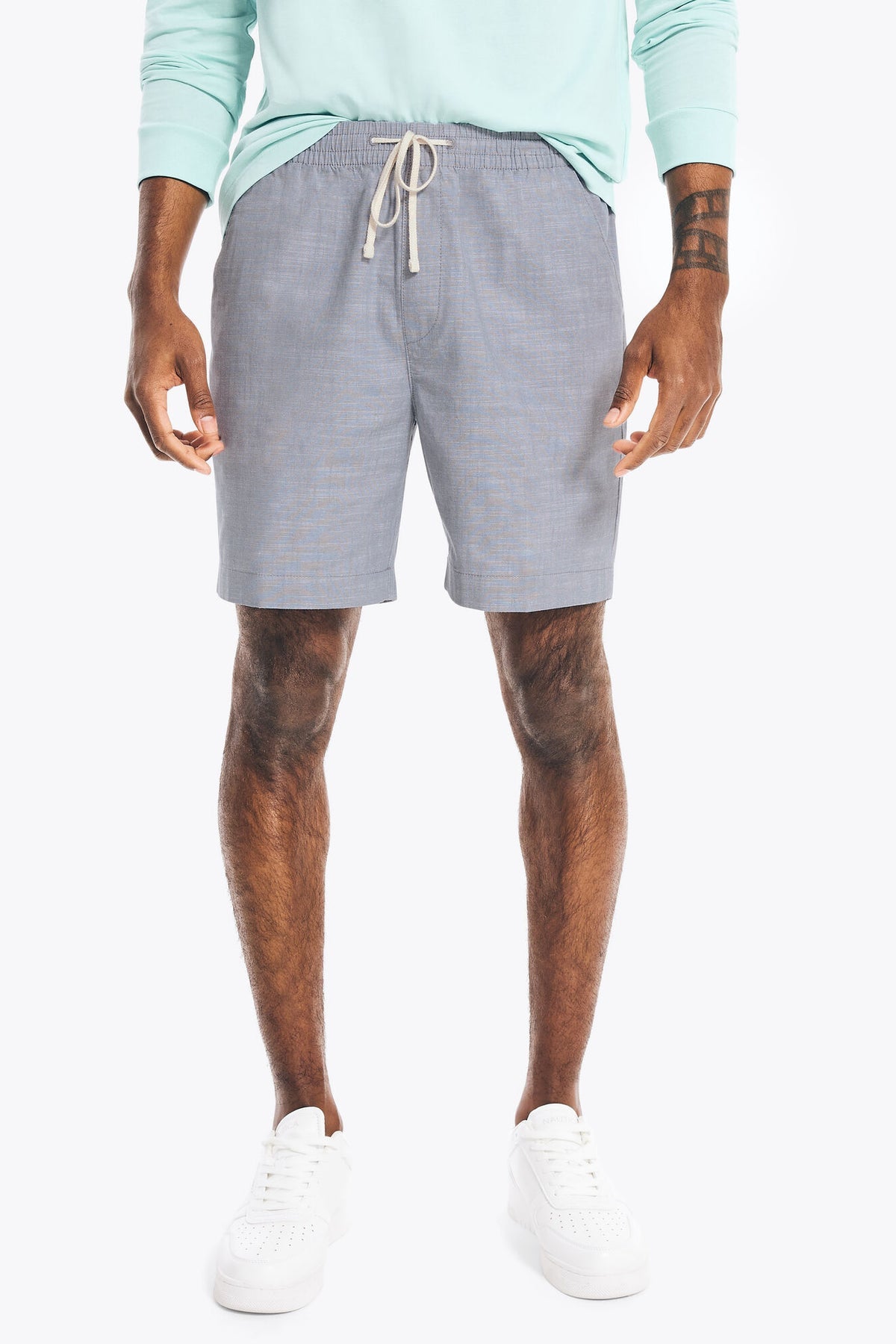 Textured Cotton Boardwalk Shorts