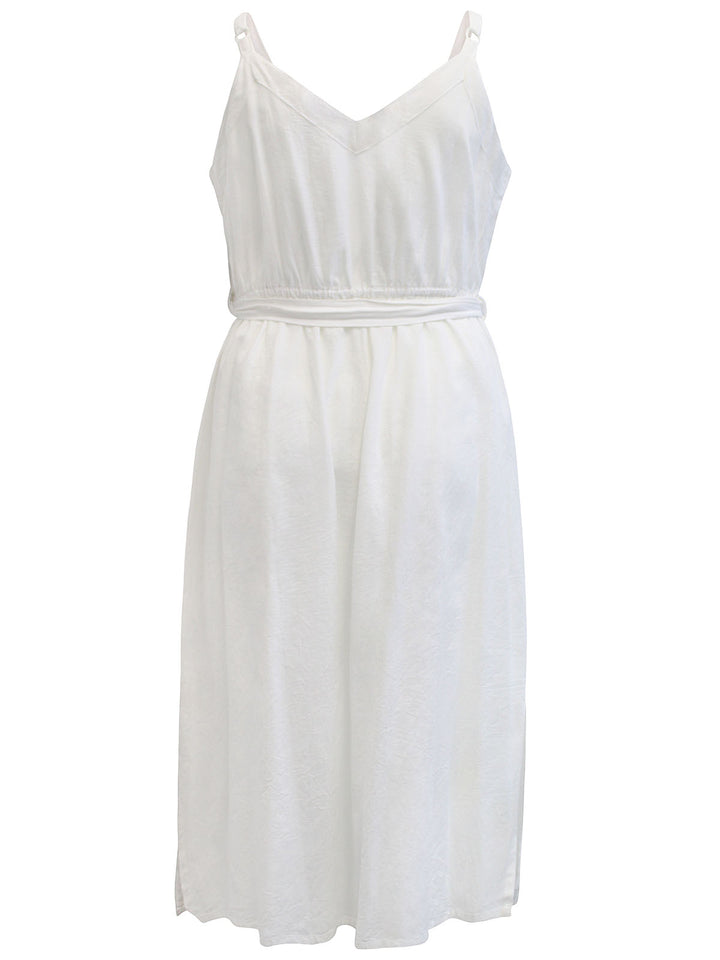 Button Through Midi Summer Dress