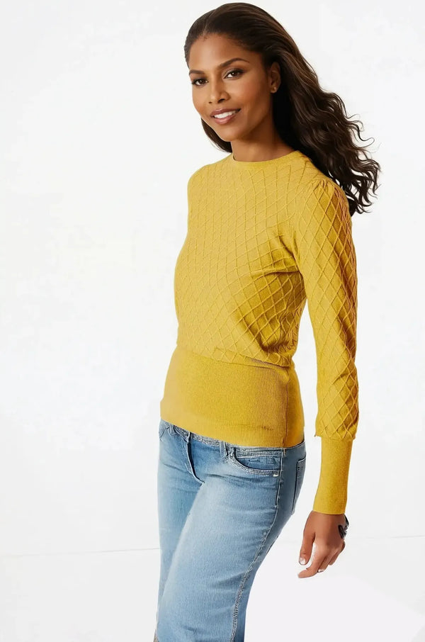 Diamond Stitch Jumper – Secret Label