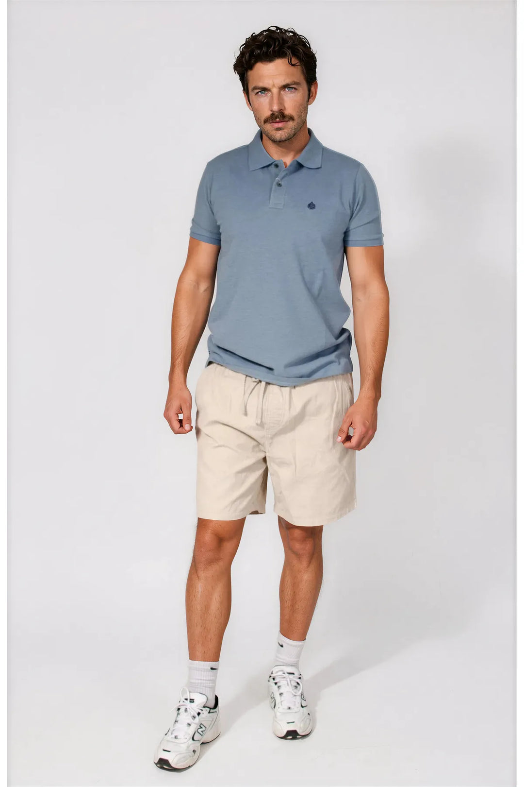 Cotton Pique Polo Shirt-Secret Label