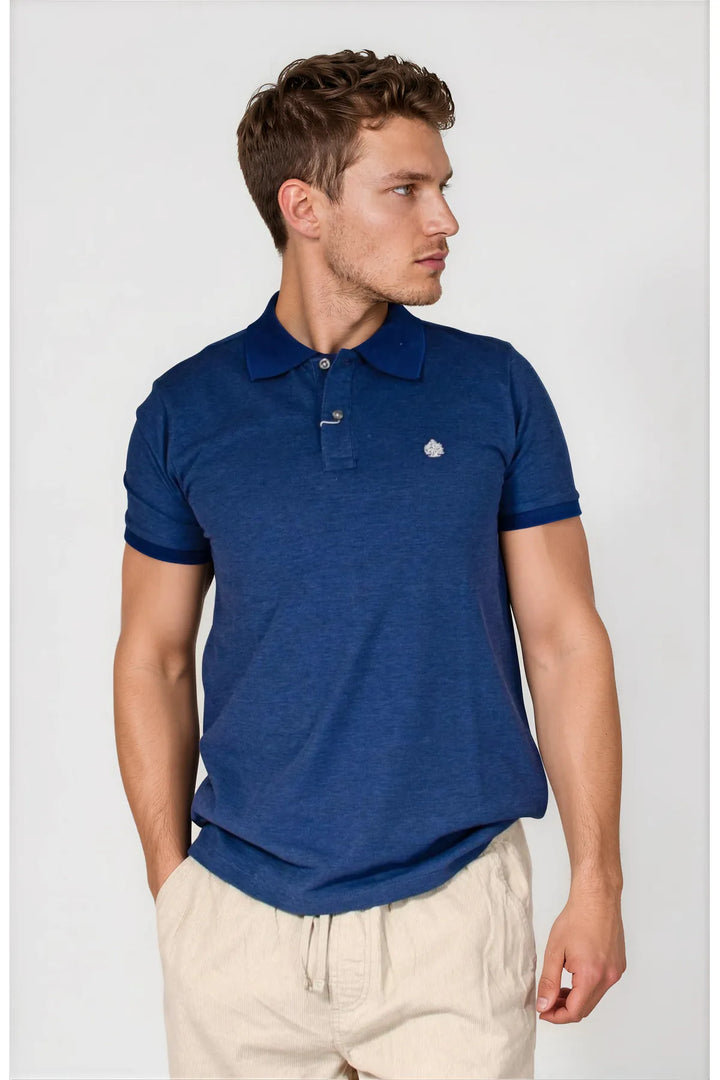Cotton Pique Polo Shirt-Secret Label