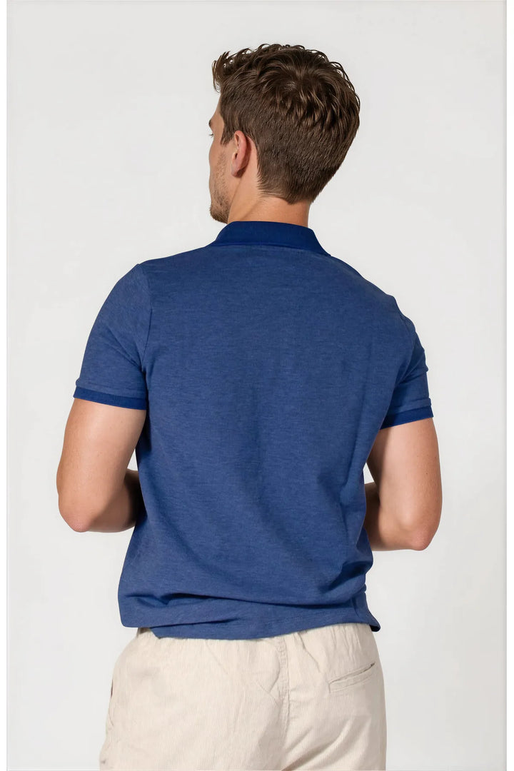 Cotton Pique Polo Shirt-Secret Label