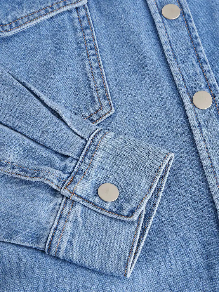 Oversize Denim Shirt