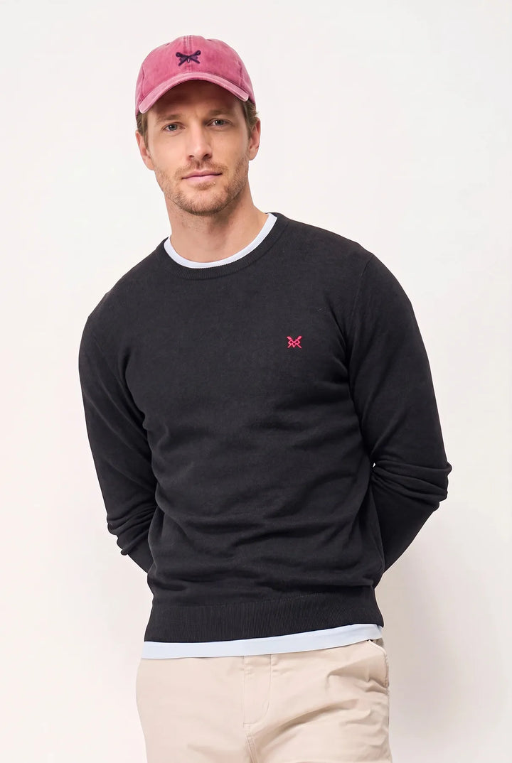 Cotton Crew Neck Jumper