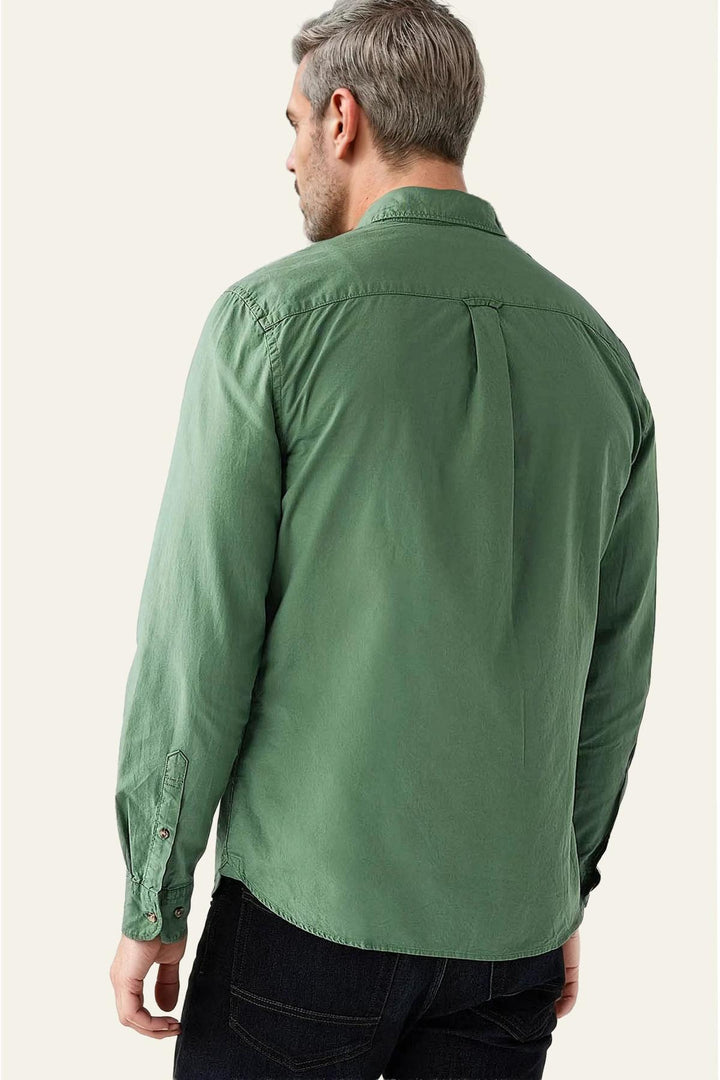 Button Down Collar Cotton Shirt