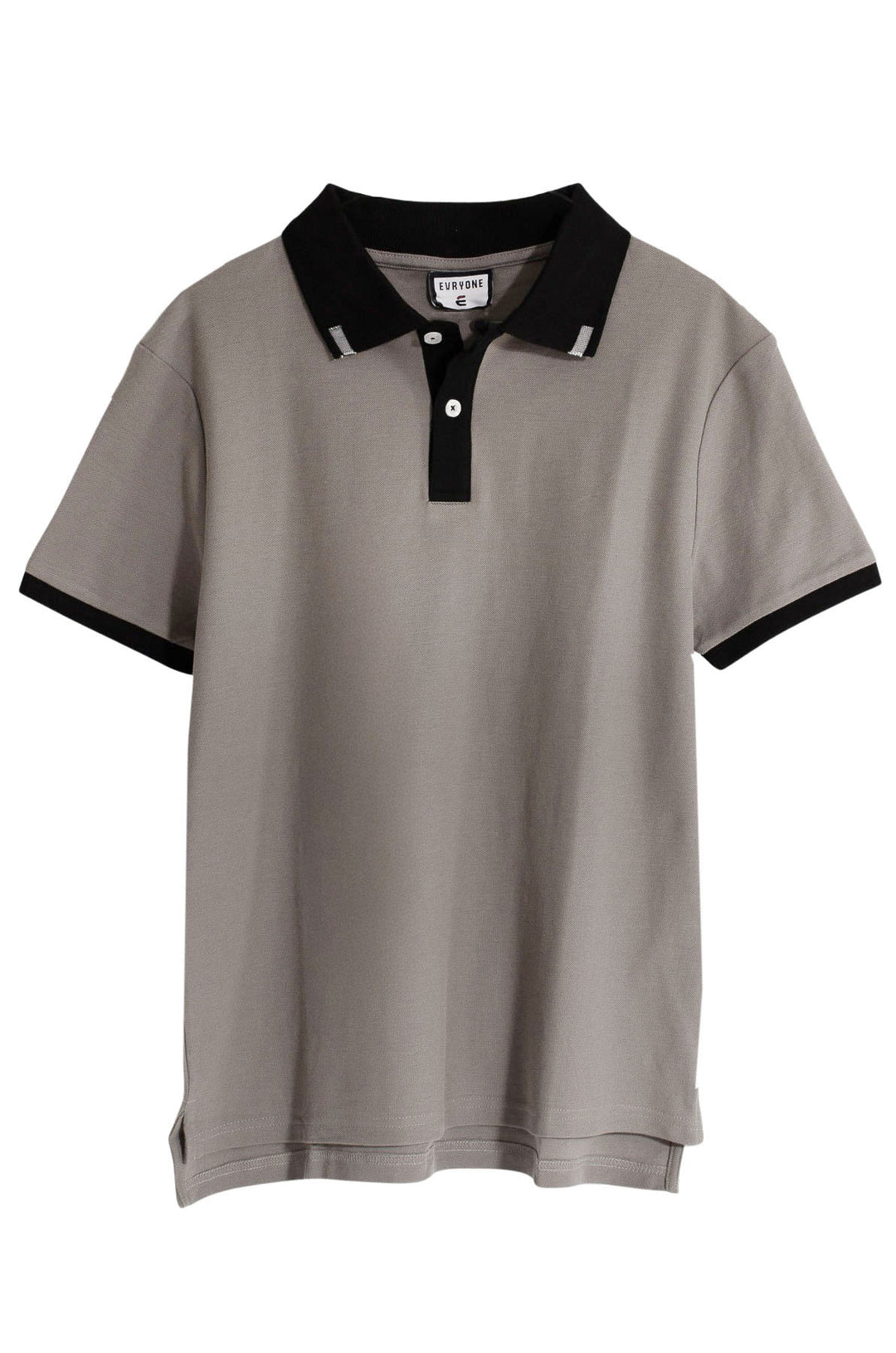 Contrast Collar Polo Shirt