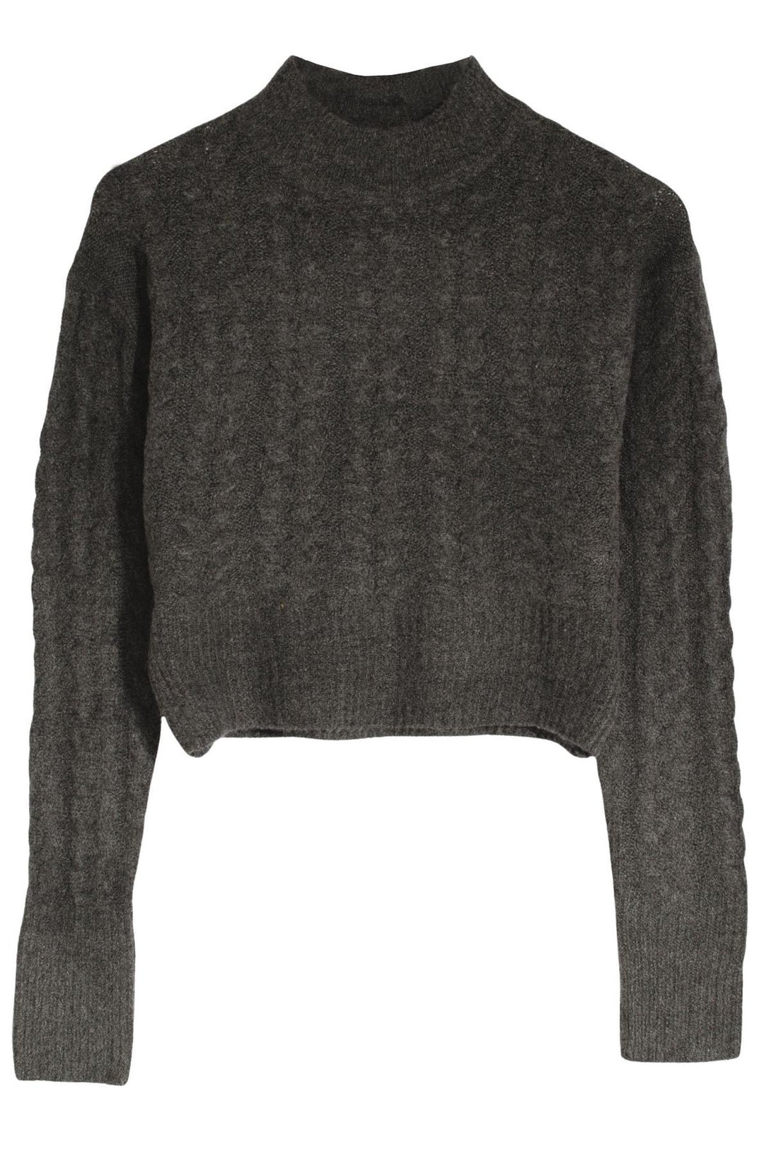 Crew Neck Cable Knit Jumper
