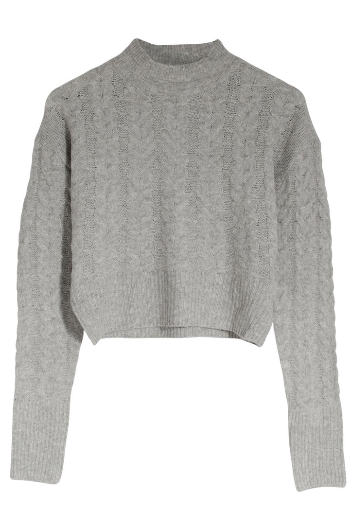 Crew Neck Cable Knit Jumper