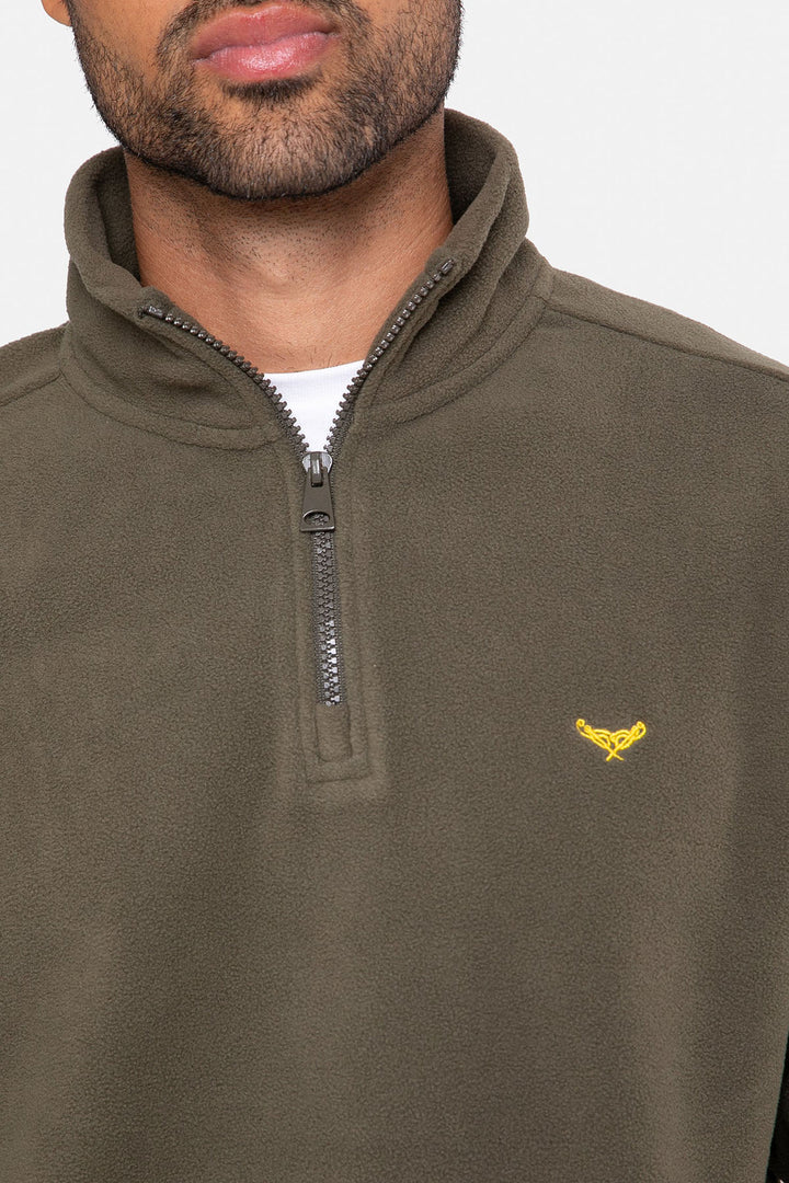 Quarter Zip Fleece Jumper