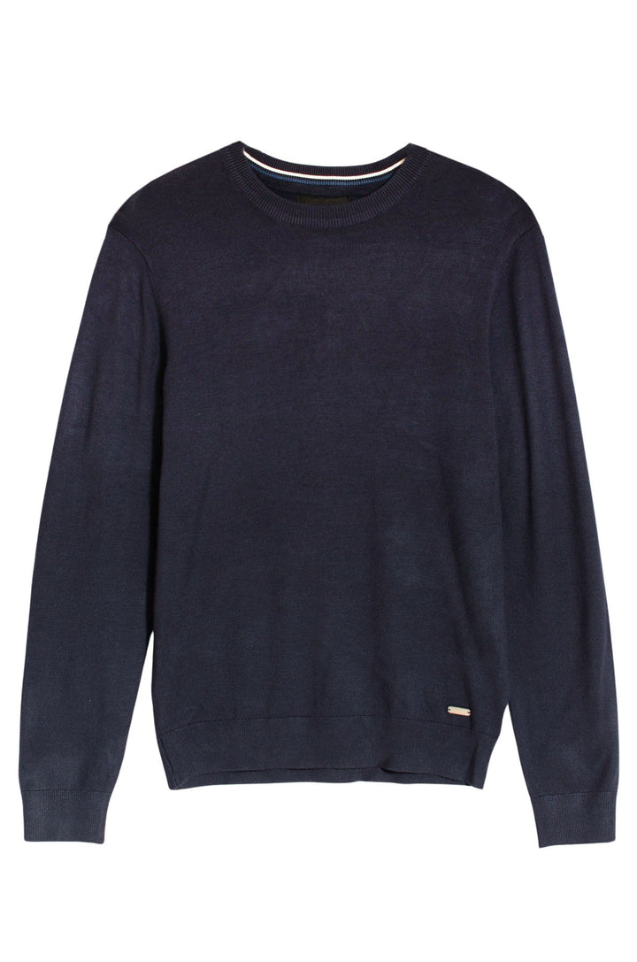 Navy Crew Neck Jumper