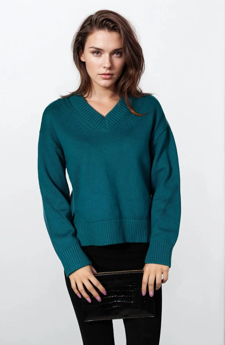 Per Una V-Neck Side Split Jumper
