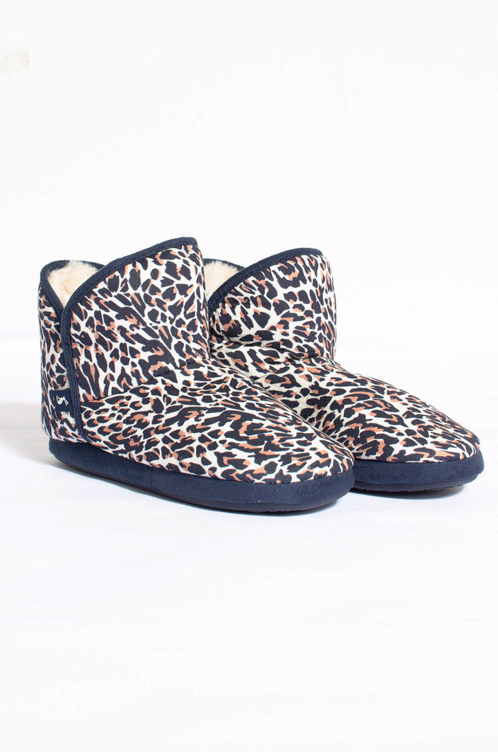 Leopard Slipper Booties