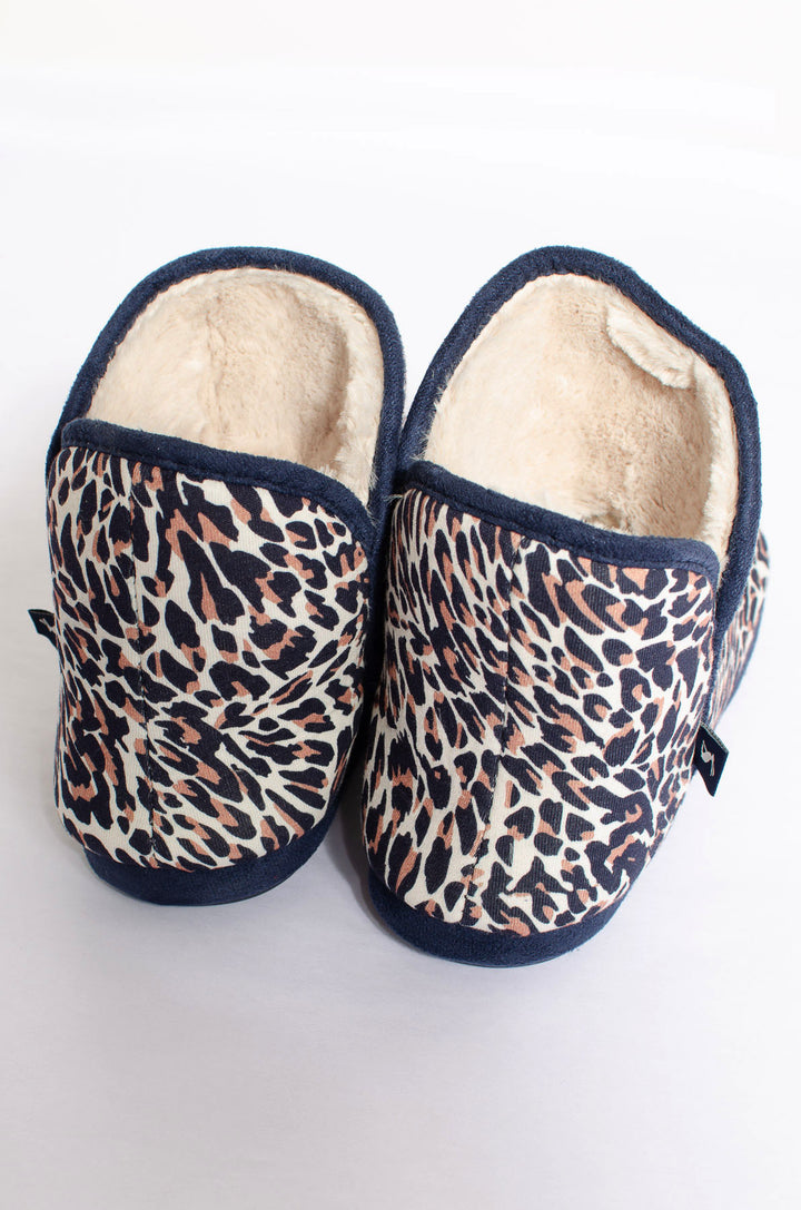Leopard Slipper Booties